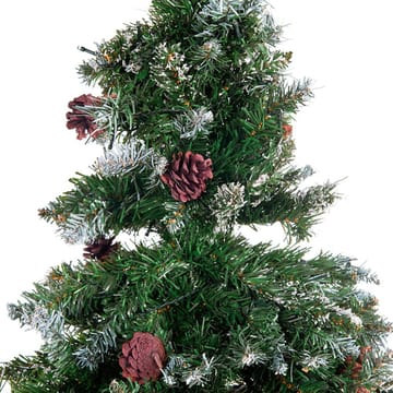 Palomar Plastgran 210 cm med Belysning - Grønn/Svart - Innredning - Julepynt & helgedekorasjon - Julepynt & juledekorasjon - Plastjuletre