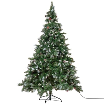 Palomar Plastgran 210 cm med Belysning - Grønn/Svart - Innredning - Julepynt & helgedekorasjon - Julepynt & juledekorasjon - Plastjuletre