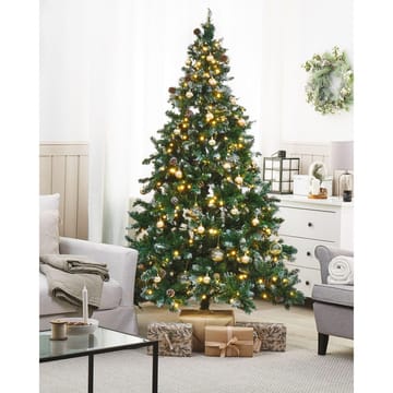 Palomar Plastgran 210 cm med Belysning - Grønn/Svart - Innredning - Julepynt & helgedekorasjon - Julepynt & juledekorasjon - Plastjuletre