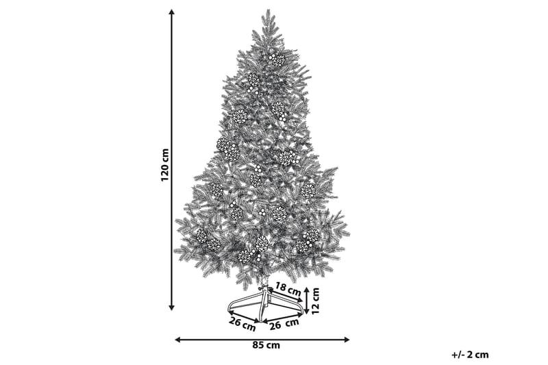 Donali Liten Plastgran 120 cm - Grønn - Innredning - Julepynt & helgedekorasjon - Julepynt & juledekorasjon - Plastjuletre