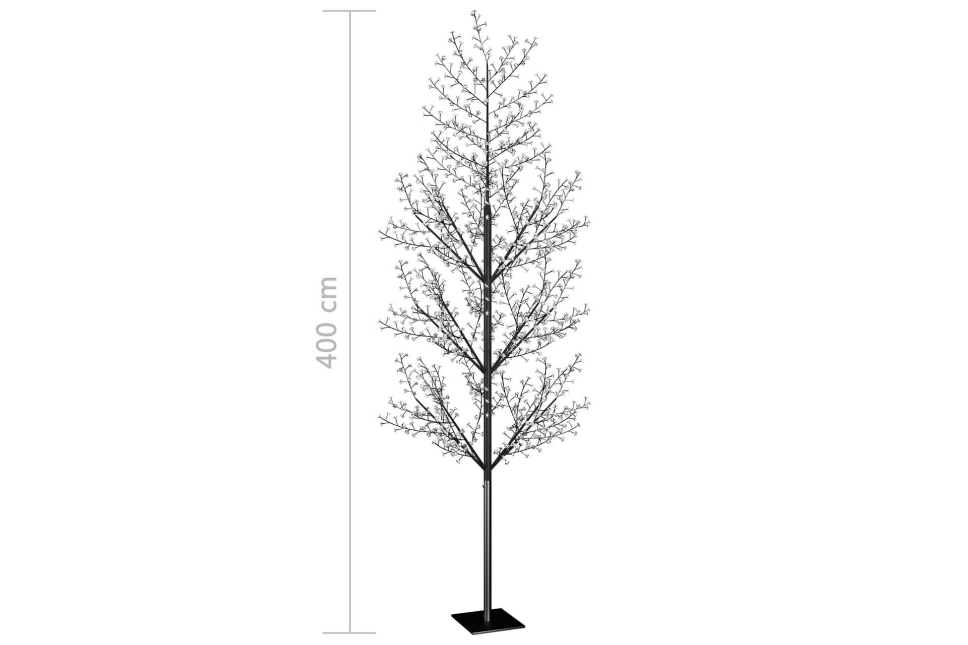 Juletre 1200 lysdioder blått lys kirsebærblomst 400 cm - Innredning - Julepynt & helgedekorasjon - Julepynt & juledekorasjon - Plastjuletre