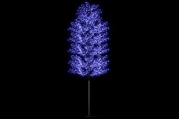 Juletre 2000 lysdioder blått lys kirsebærblomst 500 cm - Innredning - Julepynt & helgedekorasjon - Julepynt & juledekorasjon - Plastjuletre