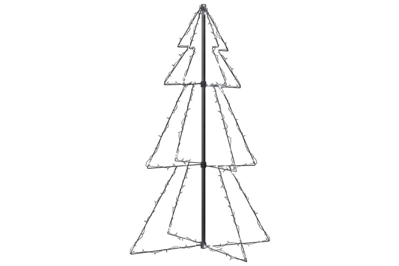 Juletre kjegle 160 LED innendørs og utendørs 78x120 cm - Innredning - Julepynt & helgedekorasjon - Julepynt & juledekorasjon - Plastjuletre