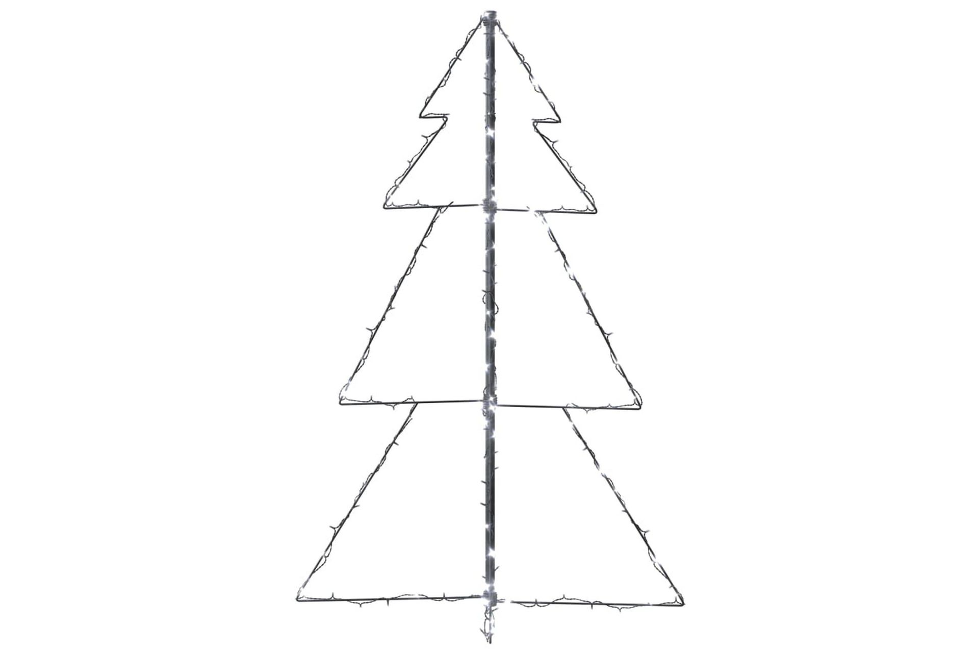 Juletre kjegle 160 LED innendørs og utendørs 78x120 cm - Innredning - Julepynt & helgedekorasjon - Julepynt & juledekorasjon - Plastjuletre
