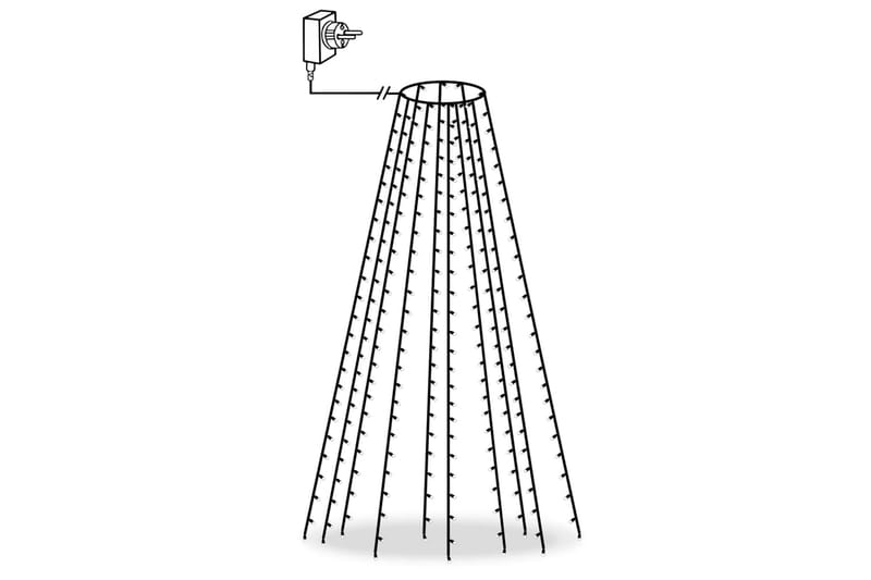 Juletre lysnett med 250 lysdioder IP44 250 cm - Innredning - Julepynt & helgedekorasjon - Julepynt & juledekorasjon - Plastjuletre