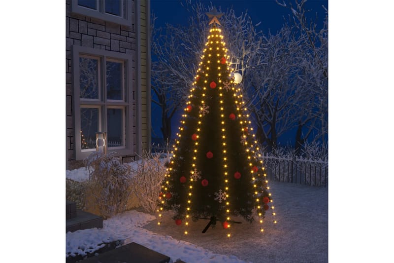 Juletre lysnett med 300 lysdioder IP44 300 cm - Innredning - Julepynt & helgedekorasjon - Julepynt & juledekorasjon - Plastjuletre