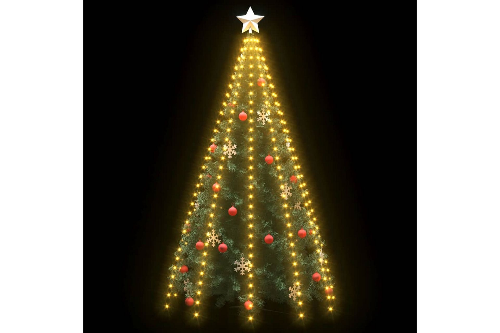 Juletre lysnett med 300 lysdioder IP44 300 cm - Innredning - Julepynt & helgedekorasjon - Julepynt & juledekorasjon - Plastjuletre