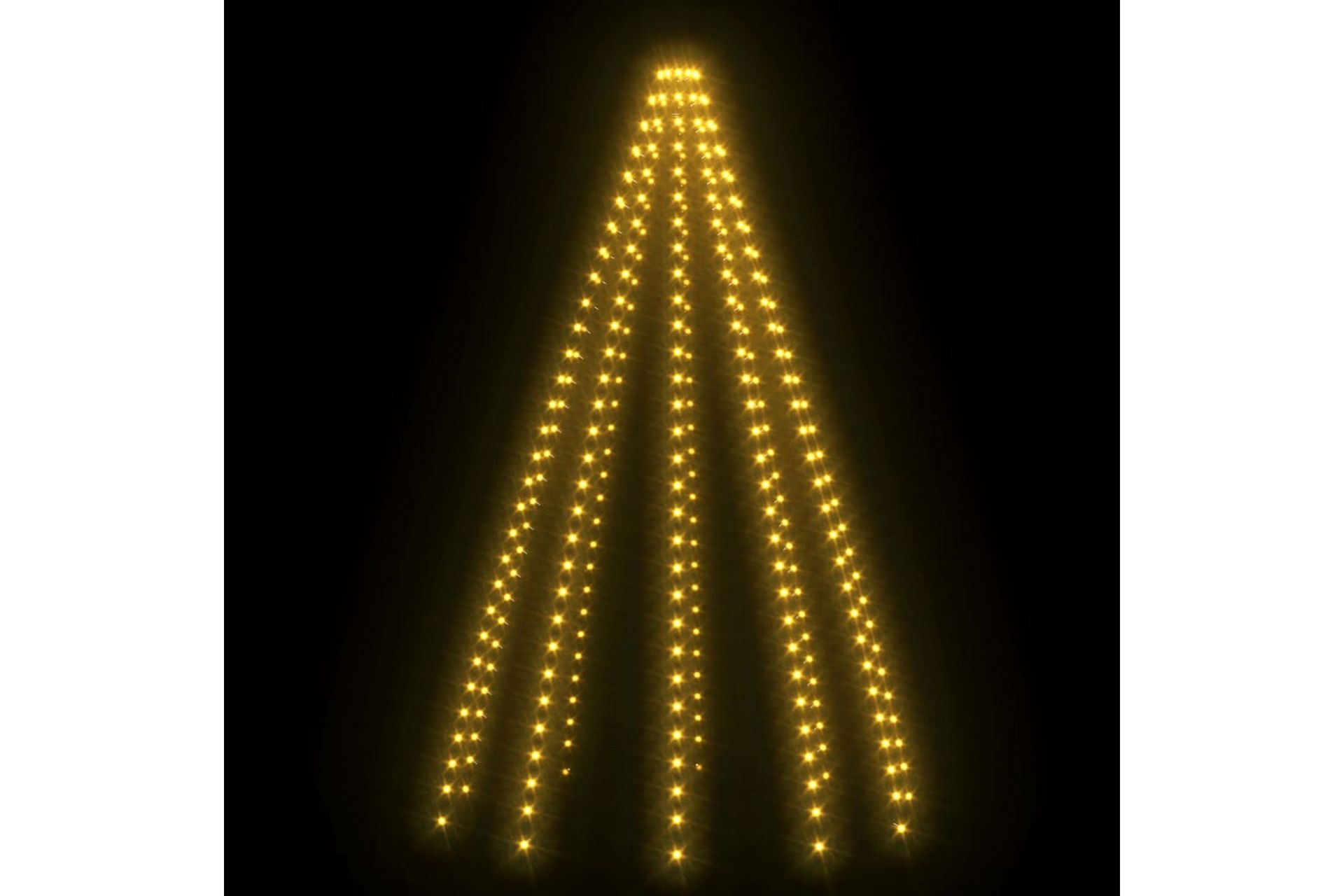 Juletre lysnett med 300 lysdioder IP44 300 cm - Innredning - Julepynt & helgedekorasjon - Julepynt & juledekorasjon - Plastjuletre