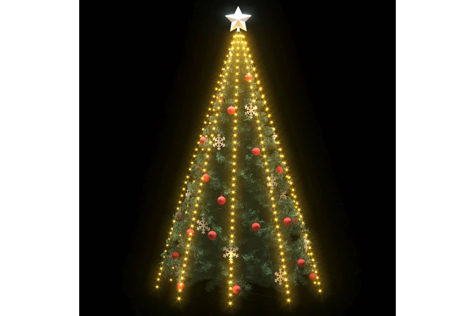 Juletre lysnett med 400 lysdioder IP44 400 cm - Innredning - Julepynt & helgedekorasjon - Julepynt & juledekorasjon - Plastjuletre