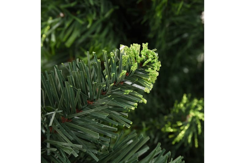 Kunstig juletre med furukongler grønn 210 cm - grønn - Plastjuletre