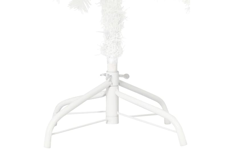 Kunstig juletre med LED og kulesett 210 cm hvit - Innredning - Julepynt & helgedekorasjon - Julepynt & juledekorasjon - Plastjuletre