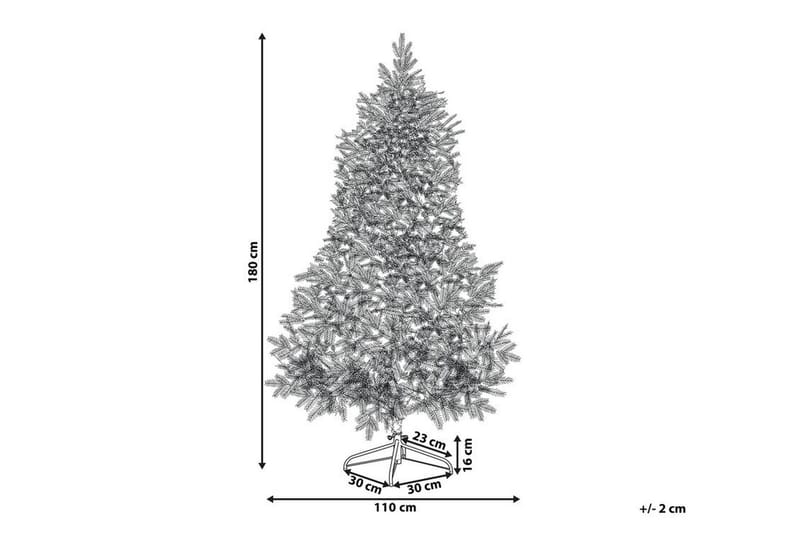Marichi Plastgran 180 cm - Hvit - Innredning - Julepynt & helgedekorasjon - Julepynt & juledekorasjon - Plastjuletre
