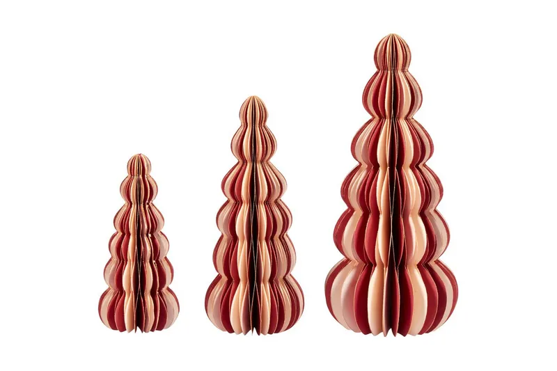 Prydnadsfigur Beliani Dhaulagiri Beige||Dark red - Innredning - Julepynt & helgedekorasjon - Julepynt & juledekorasjon