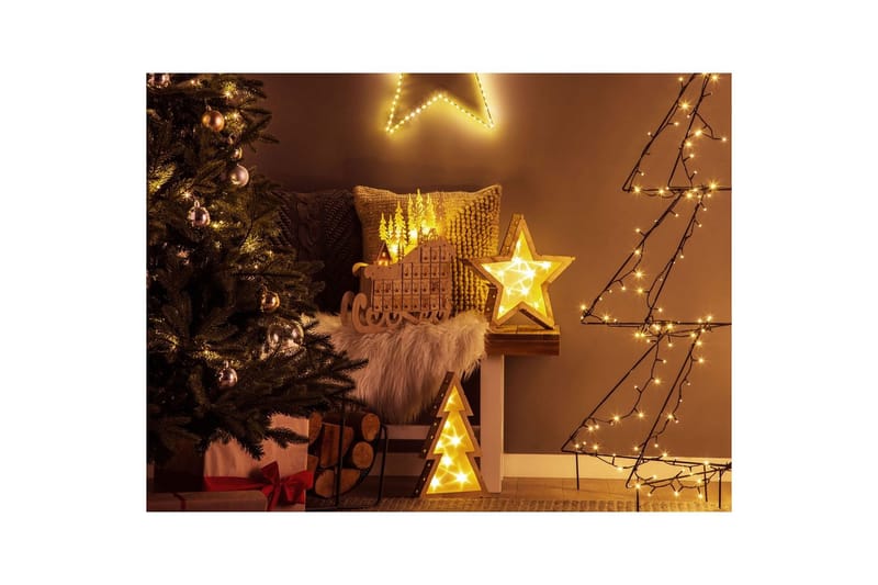 Prydnadsfigur Beliani Impala Light brown - Innredning - Julepynt & helgedekorasjon - Julepynt & juledekorasjon - Juleengel & julefigur