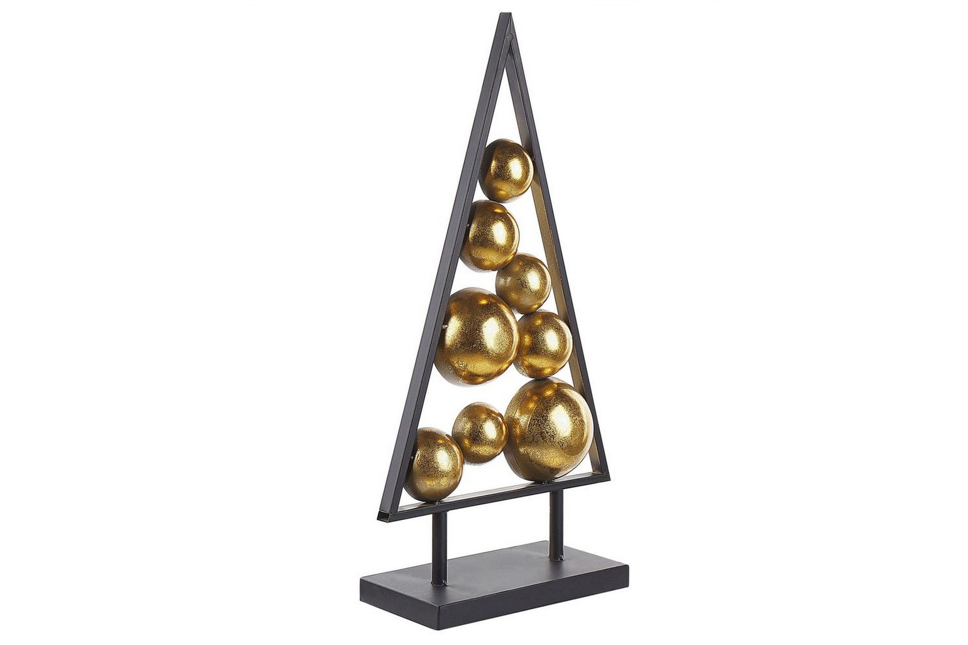Prydnadsfigur Beliani Ranua Black\|\|GOLD -