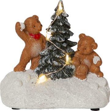 Tedville innendørsdekorasjon 10 cm - flerfarget - Innredning - Julepynt & helgedekorasjon - Julepynt & juledekorasjon - Juleengel & julefigur