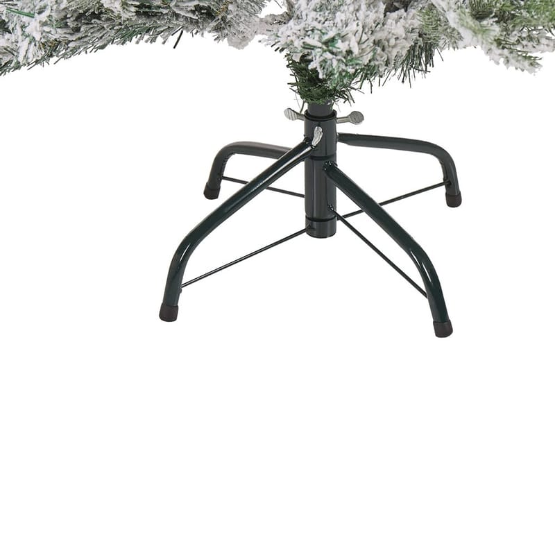 Tomichi Liten Snøete Plastgran 120 cm - Hvit/Svart/Grønn - Innredning - Julepynt & helgedekorasjon - Julepynt & juledekorasjon - Plastjuletre