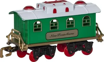 X-mas Train dekorativt sceneri 103 cm - Flerfarget - Innredning - Julepynt & helgedekorasjon - Julepynt & juledekorasjon - Juleengel & julefigur