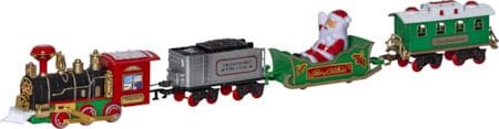 X-mas Train dekorativt sceneri 103 cm - Flerfarget - Innredning - Julepynt & helgedekorasjon - Julepynt & juledekorasjon - Juleengel & julefigur