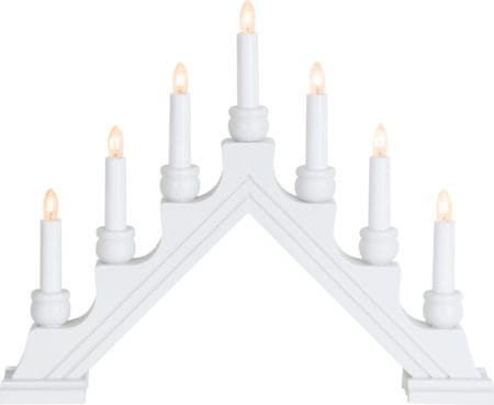 Karin lysestake 42 cm - hvit - Innredning - Julepynt & helgedekorasjon - Julepynt & juledekorasjon