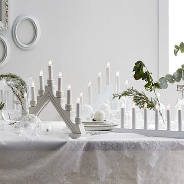 Karin lysestake 42 cm - hvit - Innredning - Julepynt & helgedekorasjon - Julepynt & juledekorasjon