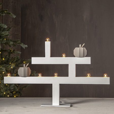 Kivik Lysestake 62 cm - hvit - Innredning - Julepynt & helgedekorasjon - Julepynt & juledekorasjon