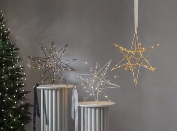 Lizzy stjerne 47 cm - Svart - Innredning - Julepynt & helgedekorasjon - Julepynt & juledekorasjon