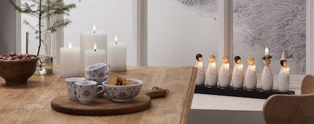 Luciatog lysestake 48 cm - hvit - Innredning - Julepynt & helgedekorasjon - Julepynt & juledekorasjon