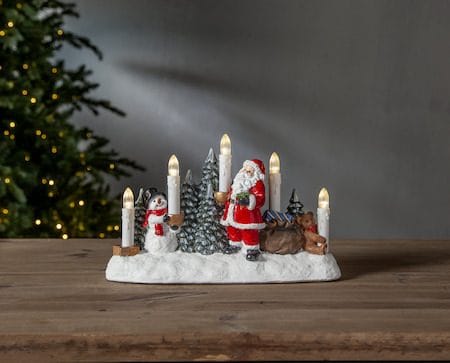 Merryville lysestake 29,5 cm - flerfarget - Innredning - Julepynt & helgedekorasjon - Julepynt & juledekorasjon
