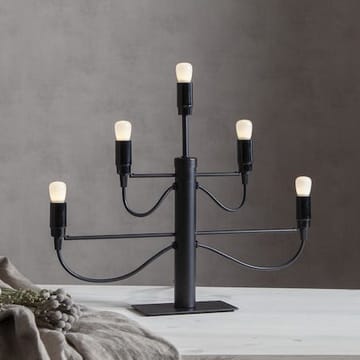 Milano lysestake 46 cm - matt svart - Innredning - Julepynt & helgedekorasjon - Julepynt & juledekorasjon