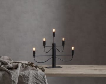 Milano lysestake 46 cm - matt svart - Innredning - Julepynt & helgedekorasjon - Julepynt & juledekorasjon
