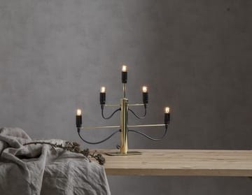 Milano lysestake 46 cm - Messing - Innredning - Julepynt & helgedekorasjon - Julepynt & juledekorasjon