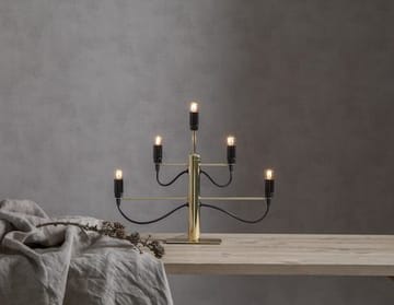 Milano lysestake 46 cm - Messing - Innredning - Julepynt & helgedekorasjon - Julepynt & juledekorasjon