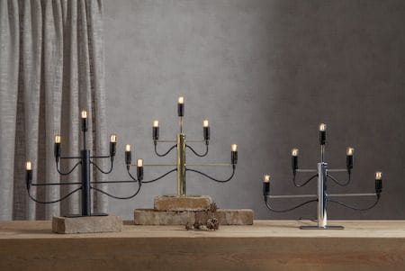 Milano lysestake 46 cm - Messing - Innredning - Julepynt & helgedekorasjon - Julepynt & juledekorasjon