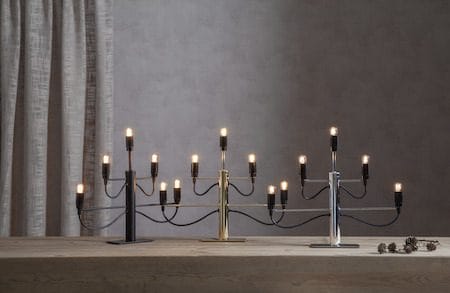 Milano lysestake 46 cm - Messing - Innredning - Julepynt & helgedekorasjon - Julepynt & juledekorasjon