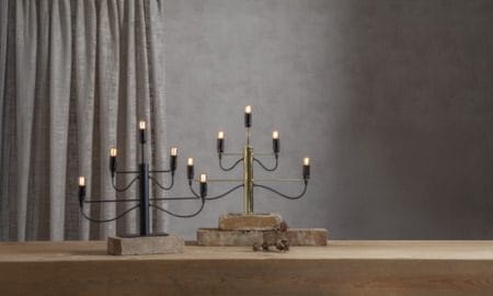 Milano lysestake 46 cm - Messing - Innredning - Julepynt & helgedekorasjon - Julepynt & juledekorasjon