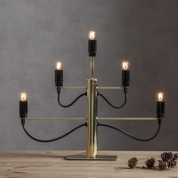Milano lysestake 46 cm - Messing - Innredning - Julepynt & helgedekorasjon - Julepynt & juledekorasjon