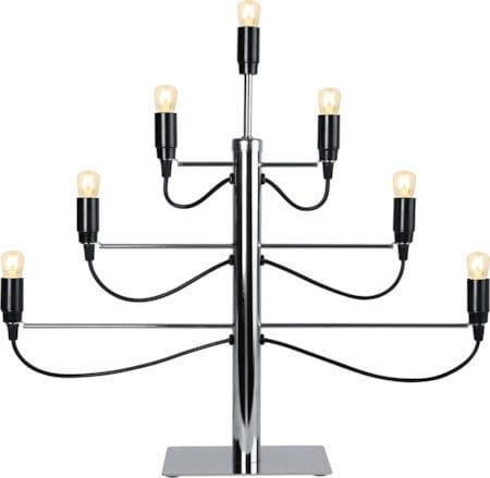 Milano lysestake 60 cm - krom - Innredning - Julepynt & helgedekorasjon - Julepynt & juledekorasjon