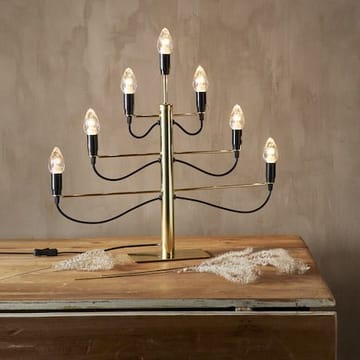 Milano lysestake 60 cm - messingfarget - Innredning - Julepynt & helgedekorasjon - Julepynt & juledekorasjon