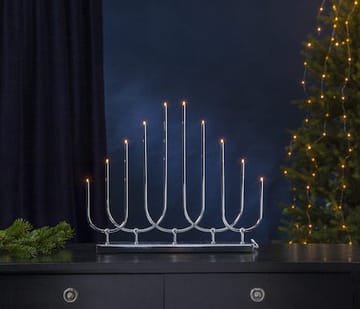 Novum lysestake 46 cm - krom - Innredning - Julepynt & helgedekorasjon - Julepynt & juledekorasjon