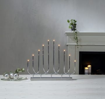 Novum lysestake 46 cm - krom - Innredning - Julepynt & helgedekorasjon - Julepynt & juledekorasjon