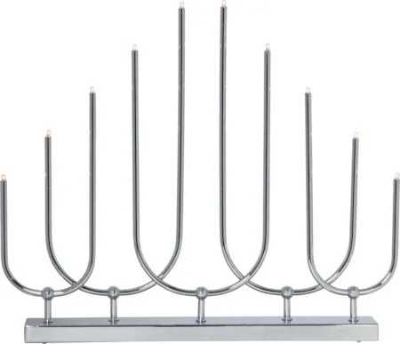 Novum lysestake 46 cm, krom