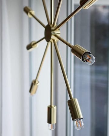 Pix stjernependel 50 cm - messing - Innredning - Julepynt & helgedekorasjon - Julepynt & juledekorasjon
