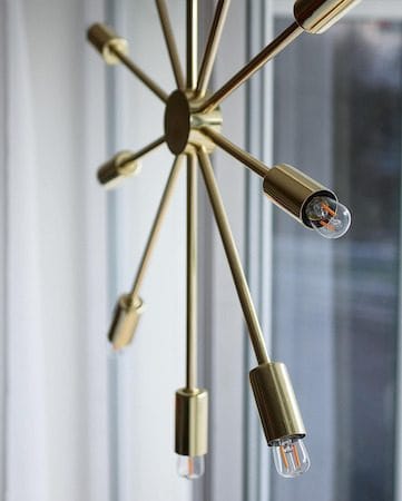 Pix stjernependel 50 cm - messing - Innredning - Julepynt & helgedekorasjon - Julepynt & juledekorasjon