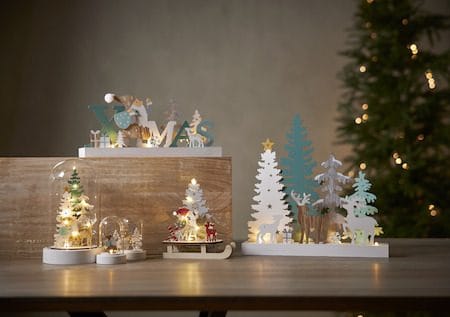 Reinbek lysestake 30 cm - flerfarget - Innredning - Julepynt & helgedekorasjon - Julepynt & juledekorasjon