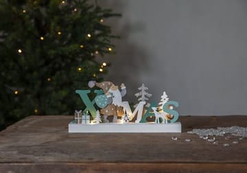 Reinbek lysestake 30 cm - flerfarget - Innredning - Julepynt & helgedekorasjon - Julepynt & juledekorasjon