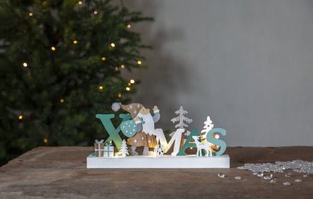Reinbek lysestake 30 cm - flerfarget - Innredning - Julepynt & helgedekorasjon - Julepynt & juledekorasjon