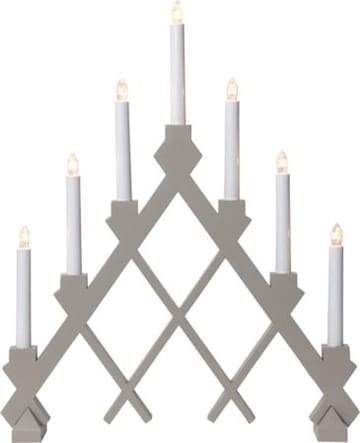 Rut lysestake 43 cm - beige - Innredning - Julepynt & helgedekorasjon - Julepynt & juledekorasjon