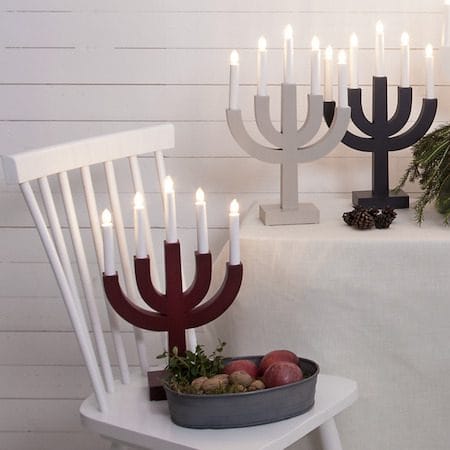 Selma lysestake 25 cm - rød - Innredning - Julepynt & helgedekorasjon - Julepynt & juledekorasjon