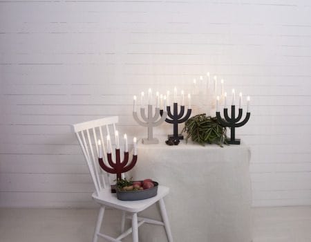 Selma lysestake 25 cm - rød - Innredning - Julepynt & helgedekorasjon - Julepynt & juledekorasjon